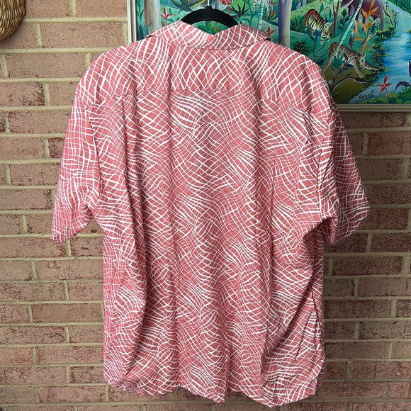 Vintage Wickfield Button Down Short Sleeve Stripes - Picture 4 of 4